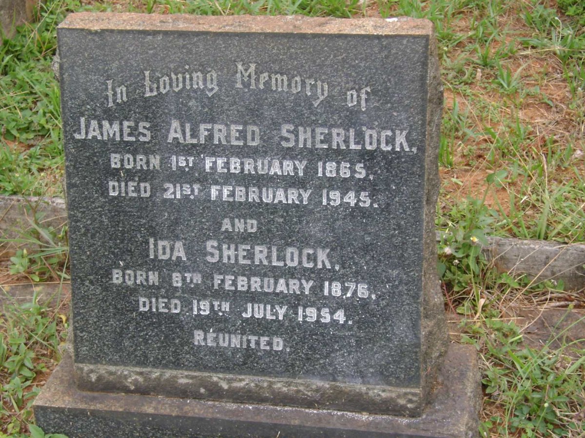 SHERLOCK James Alfred 1865-1945 &amp; Ida 1876-1954 ::