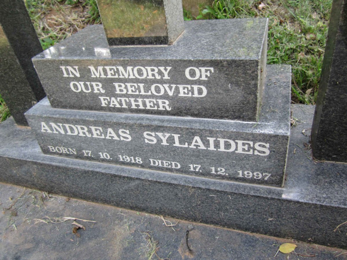 SYLAIDES Andreas 1918-1997
