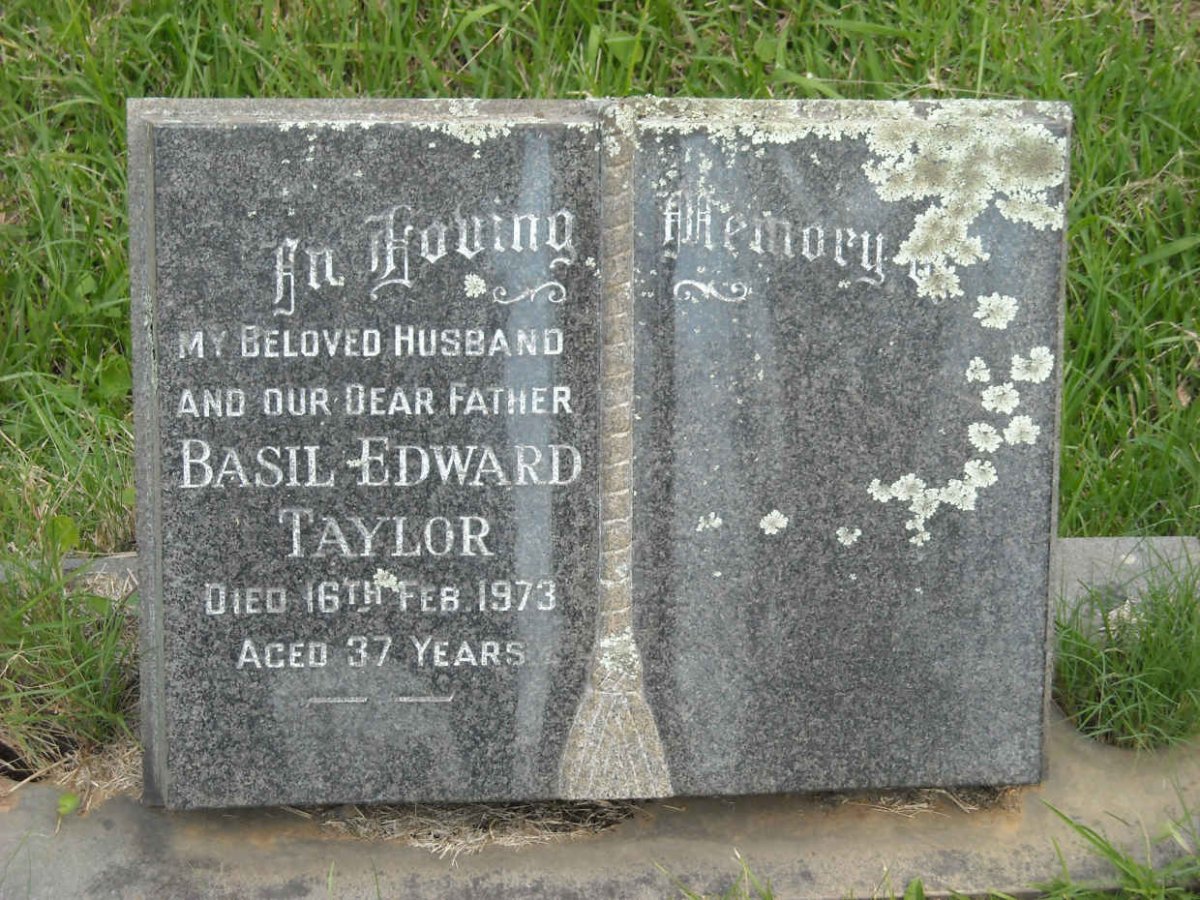 TAYLOR Basil Edward -1973