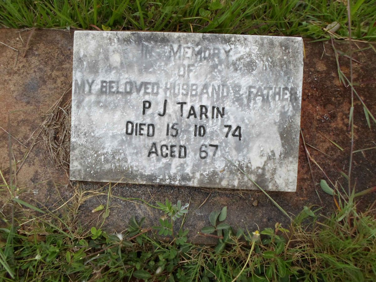 TARIN P.J. -1974