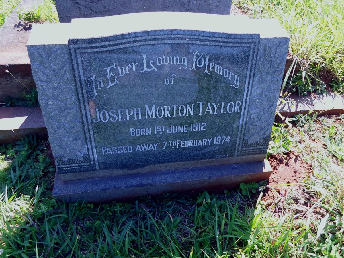 TAYLOR Joseph Morton 1912-1974