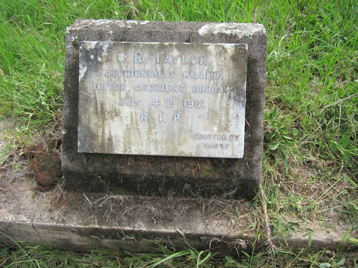 TAYLOR G.R. -1931
