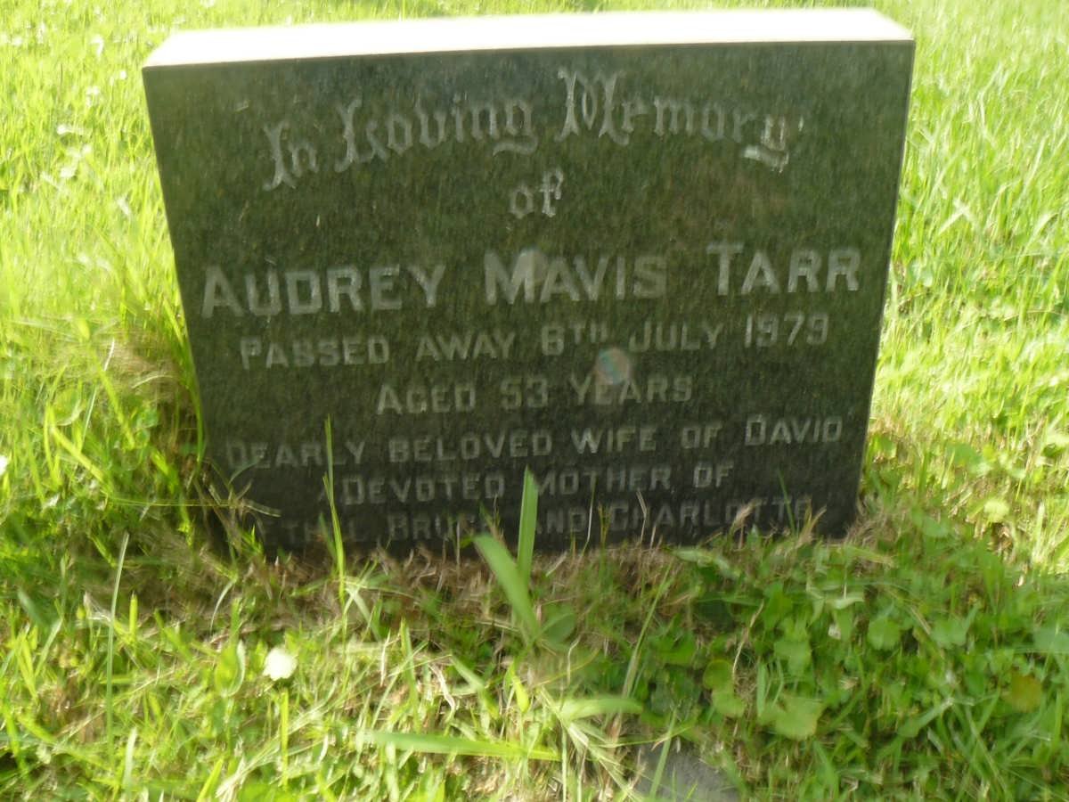 TARR Audrey Mavis -1979