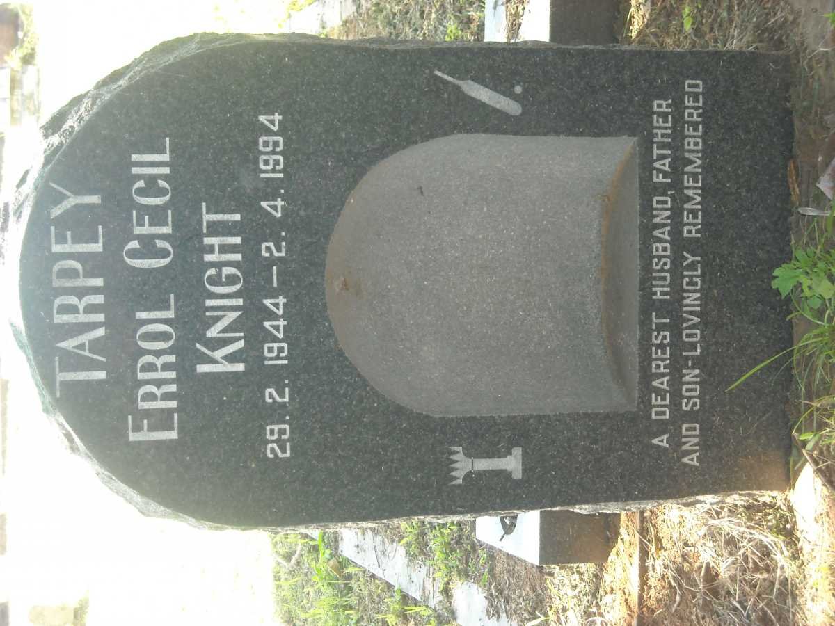 TARPEY Errol Cecil Knight 1944-1994