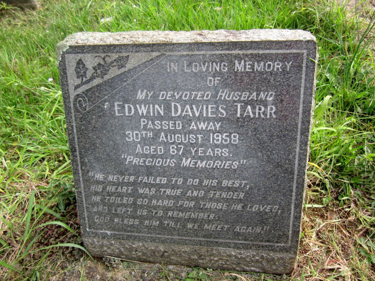 TARR Edwin Davies -1958