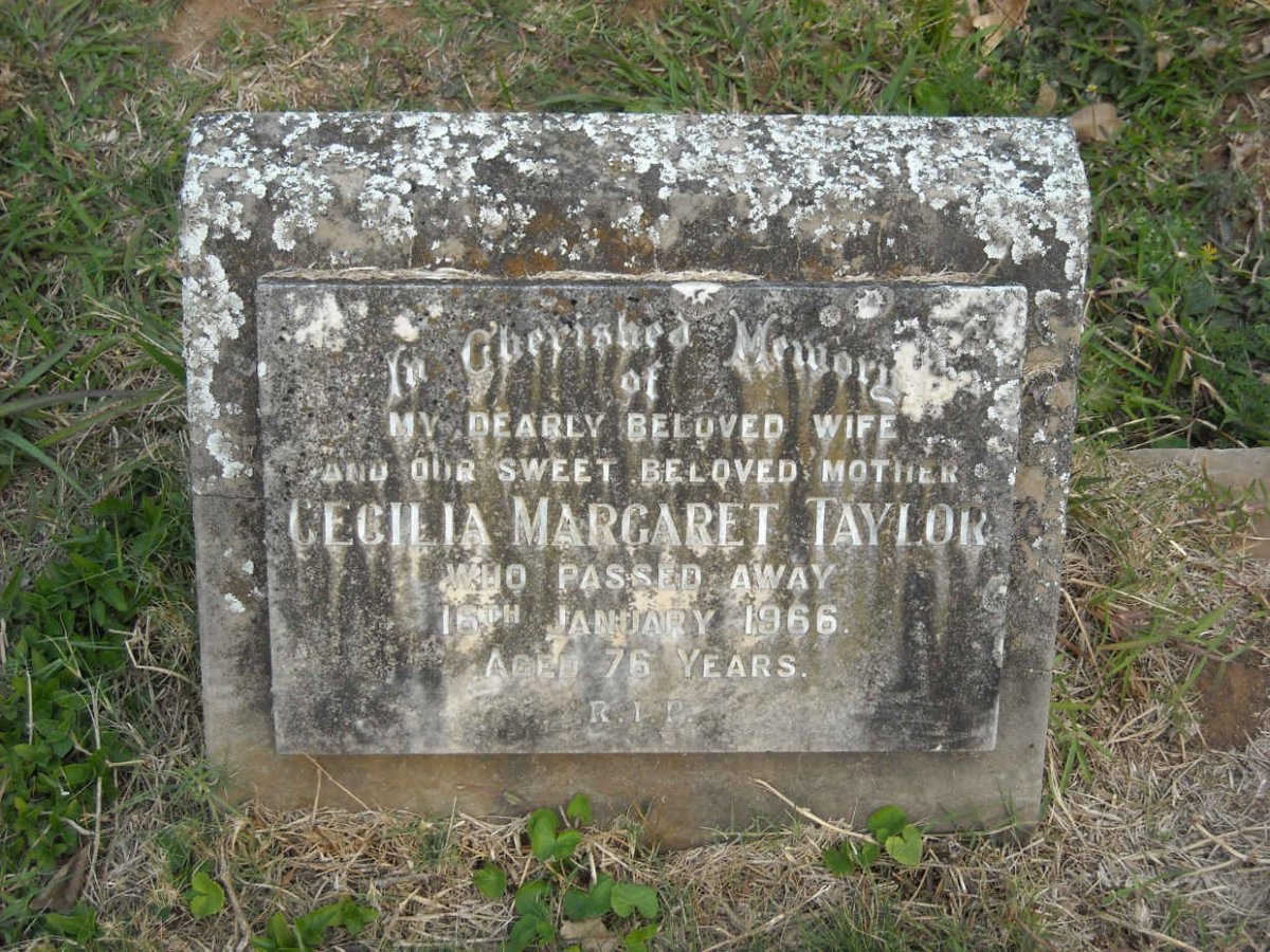 TAYLOR Cecilia Margaret -1966