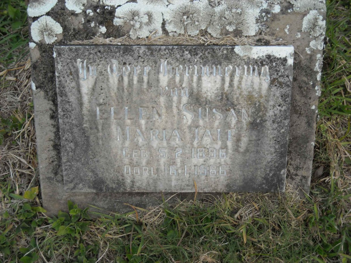TAIT Ellen Susan Maria 1896-1966