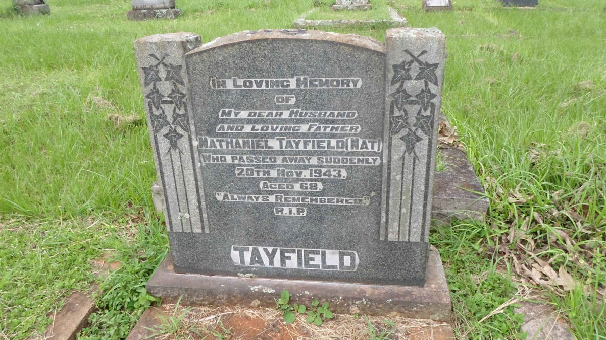 TAYFIELD Nathaniel -1943
