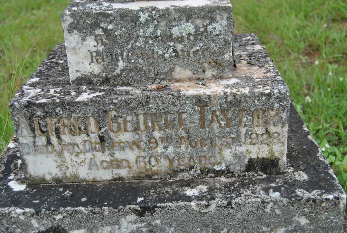 TAYLOR Alfred George -1928
