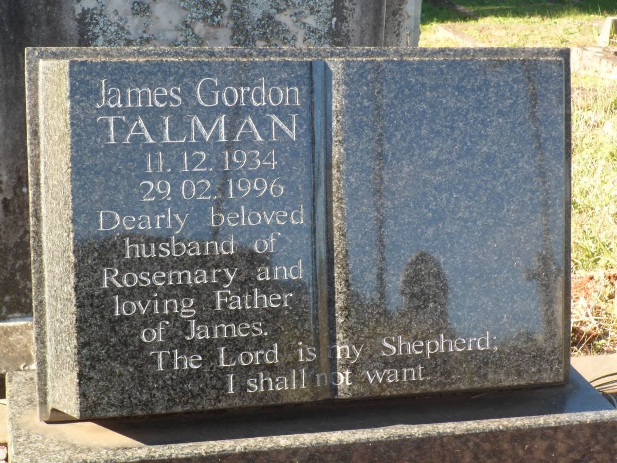 TALMAN James Gordon 1934-1996
