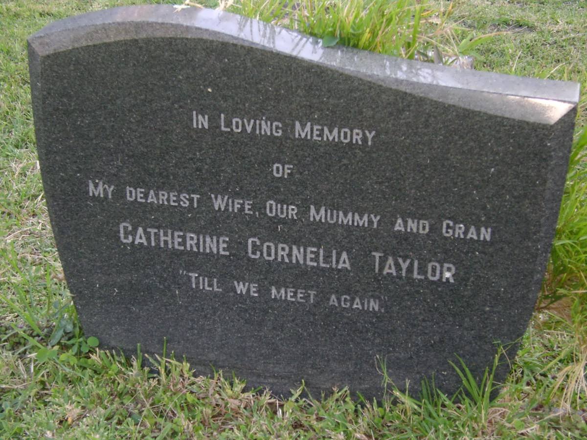 TAYLOR Catherine Cornelia -1959