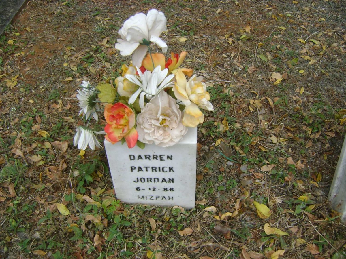 JORDAN Darren Patrick -1986