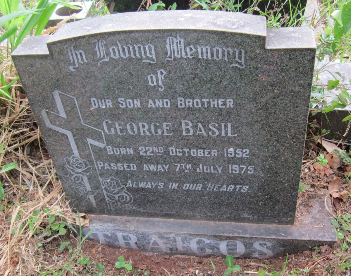 TRAICOS George Basil 1952-1975