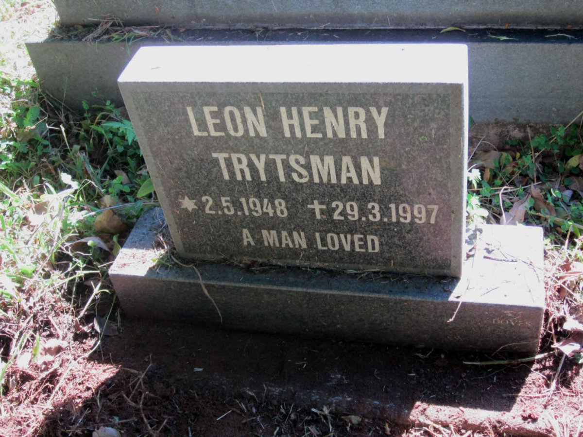 TRYTSMAN Leon Henry 1948-1997