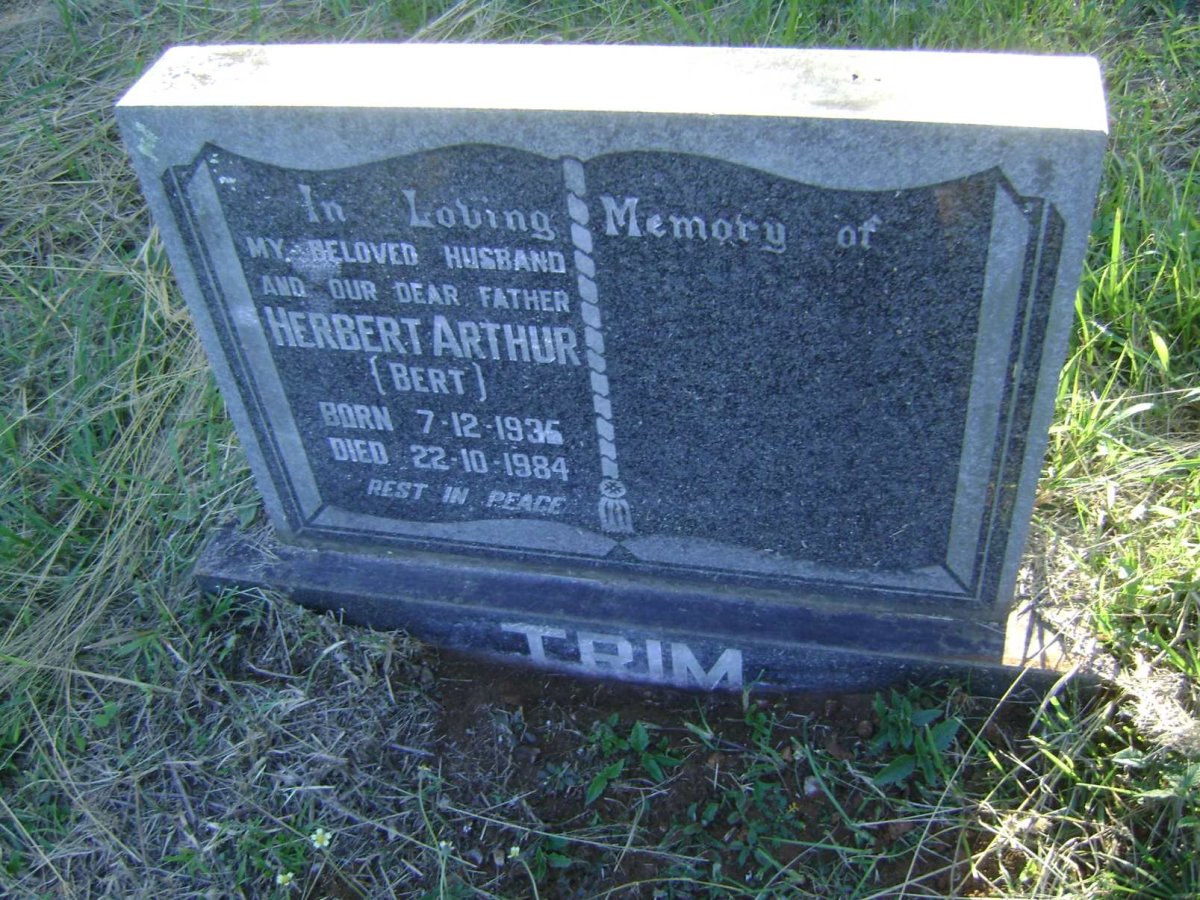 TRIM Herbert Arthur 1935-1984