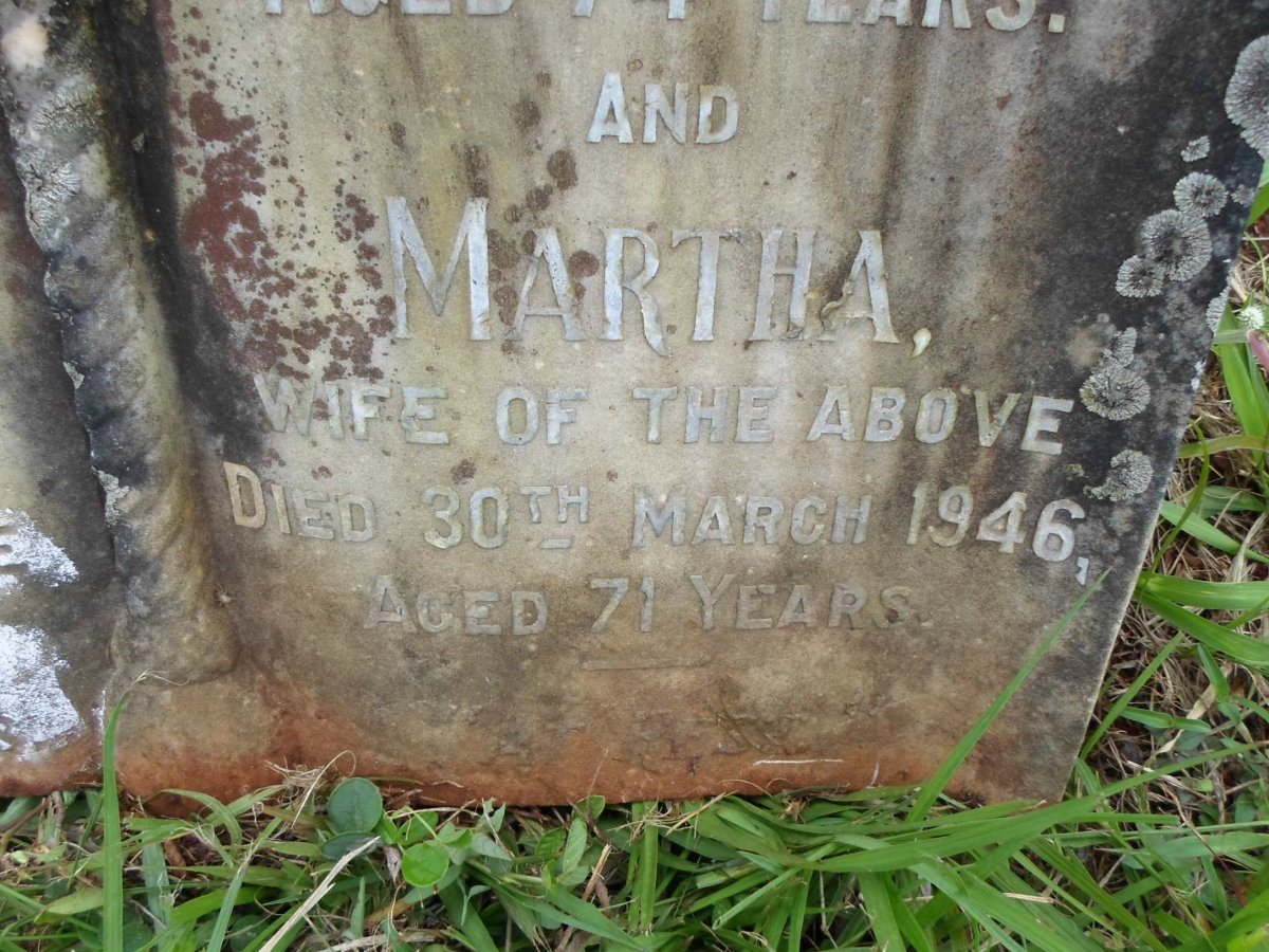 TROMP Johannes Adriaan 1875 &amp; Lilian -1989 :: WYATT Richard -1943 &amp; Martha -1946