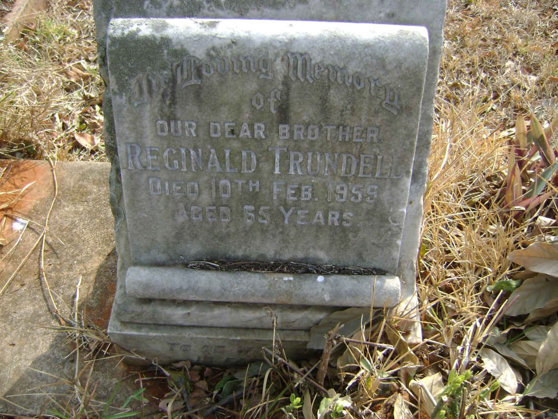 TRUNDELL Reginald -1959
