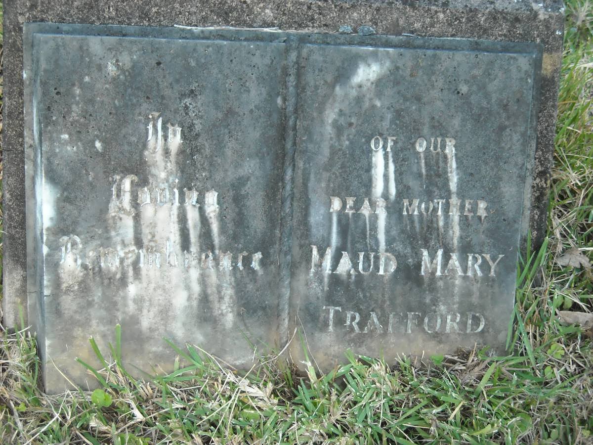 TRAFFORD Maud Mary -1958