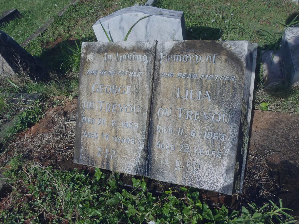 TREVOU George, du -1963 &amp; Lilia -1963