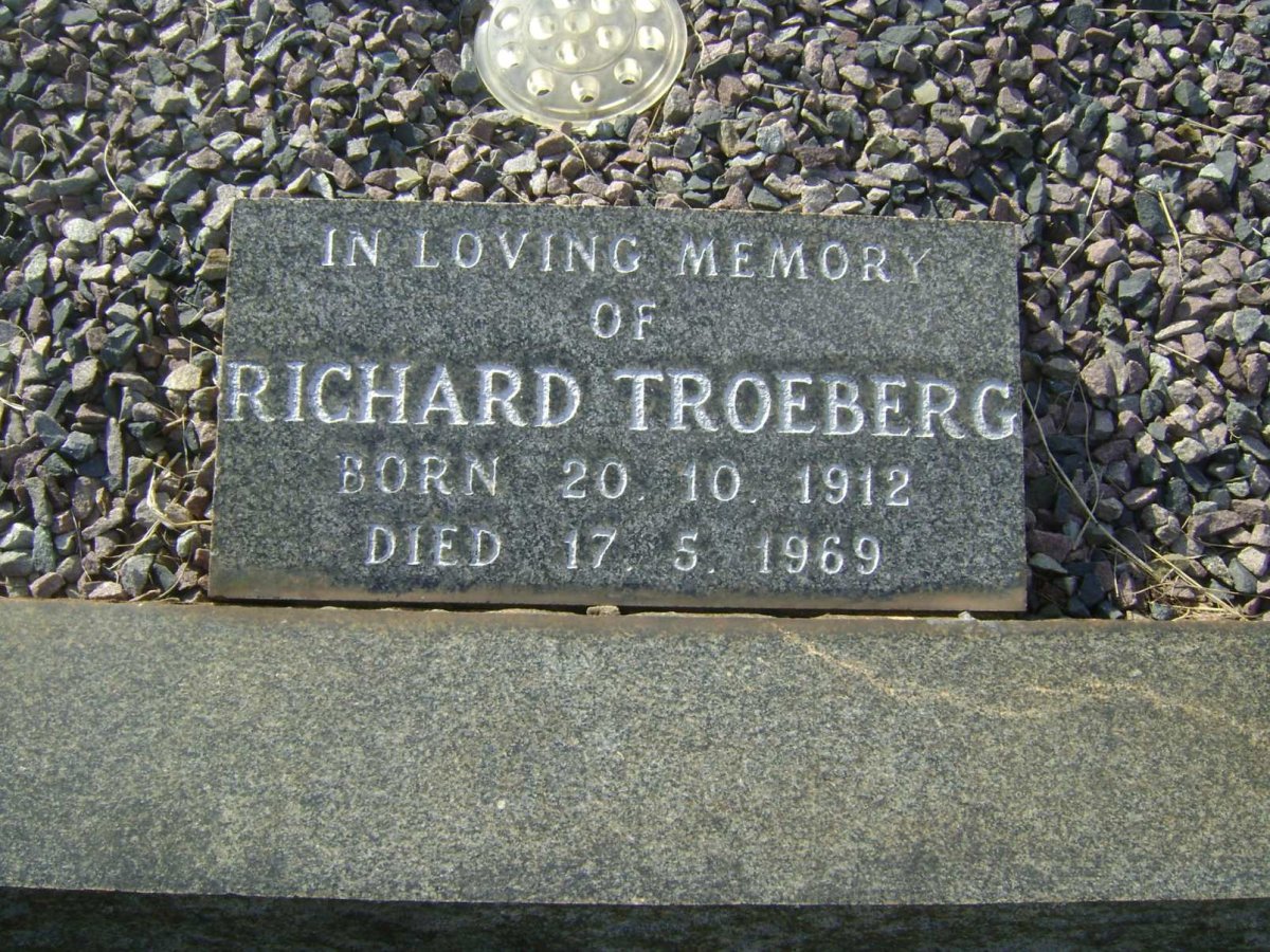 TROEBERG Richard 1912-1969