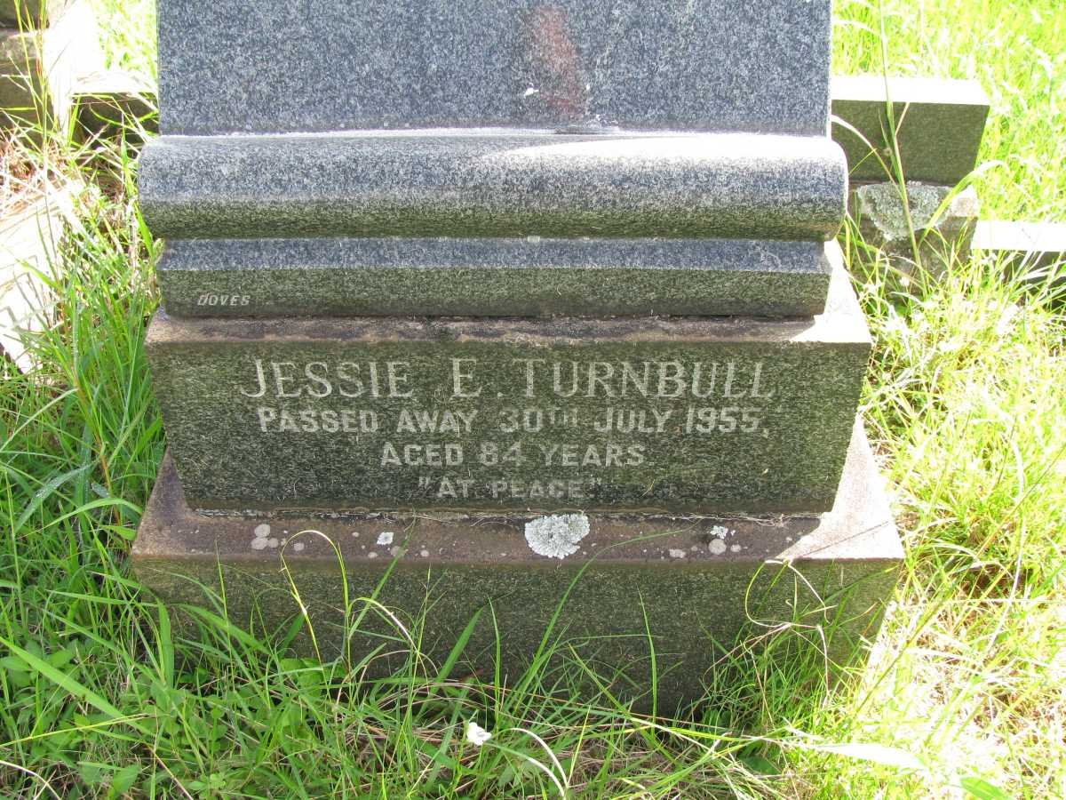 TURNBULL Jessie E. -1955