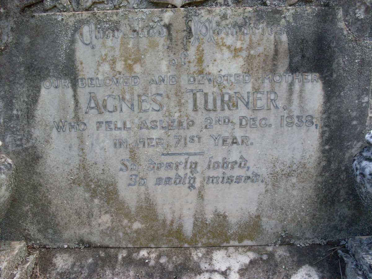 TURNER Agnes -1938
