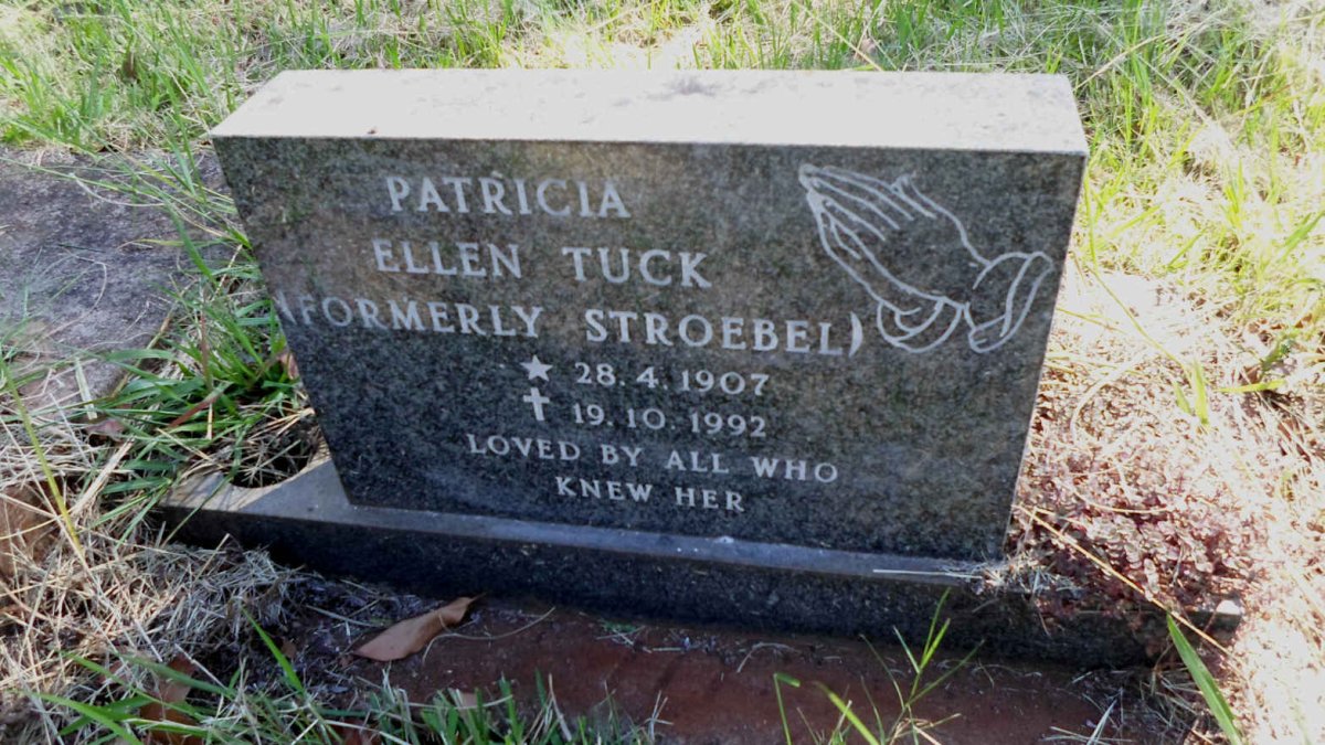 TUCK Patricia Ellen formerly STROEBEL 1907-1992