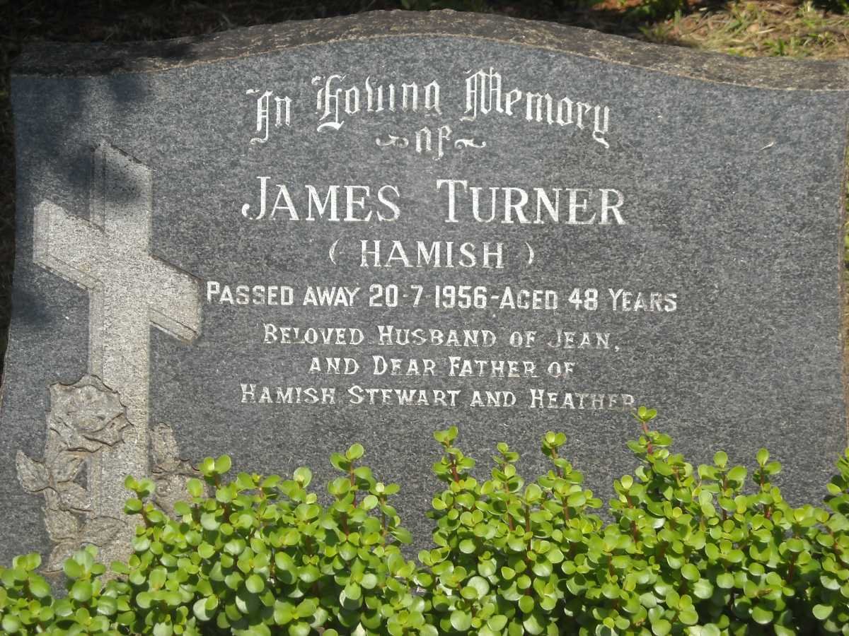 TURNER James -1956