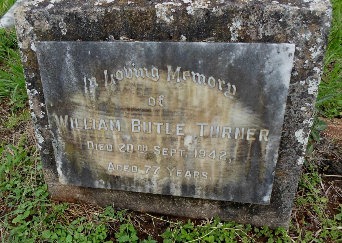 TURNER William Butle -1942