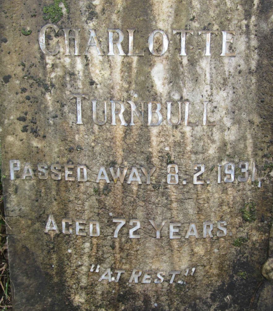 TURNBULL Charlotte -1931