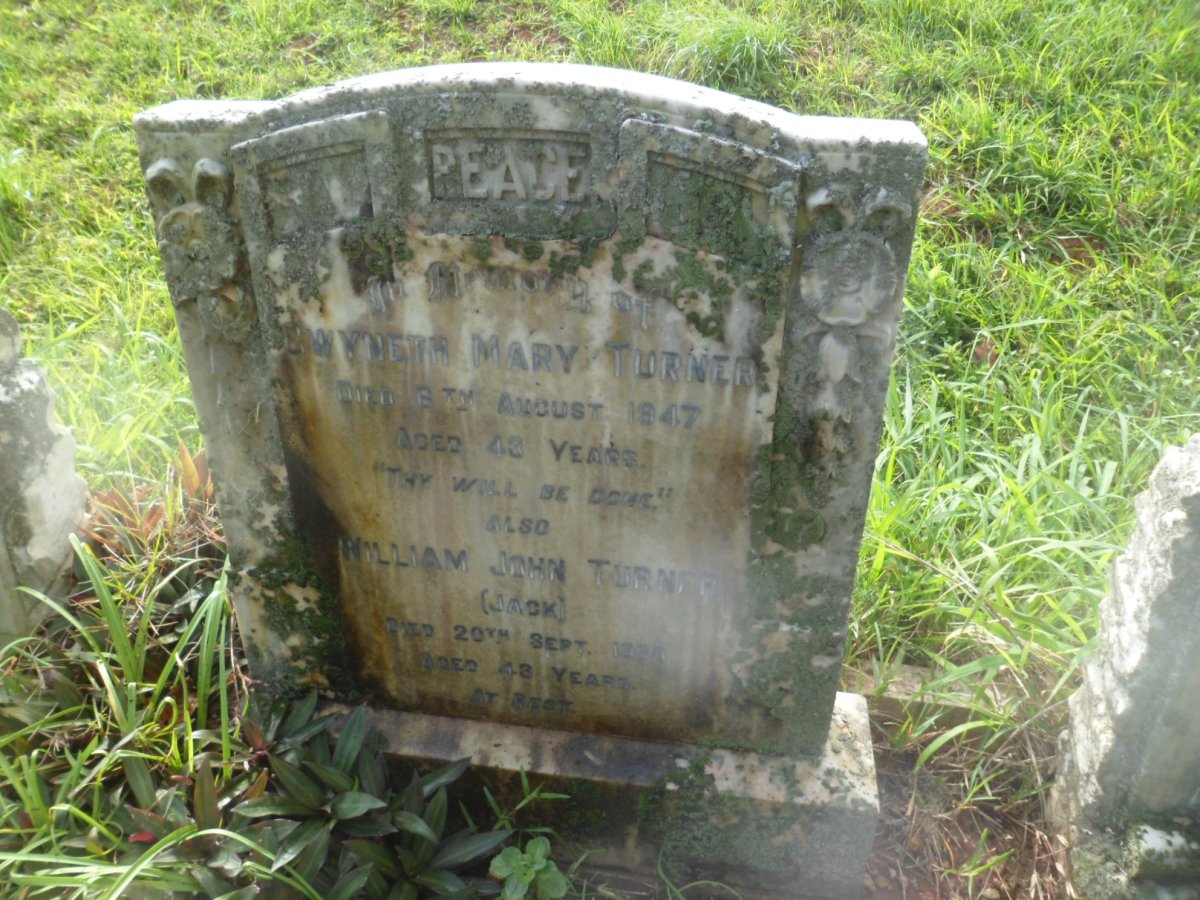 TURNER William John -1950 &amp; Gwyneth Mary -1947
