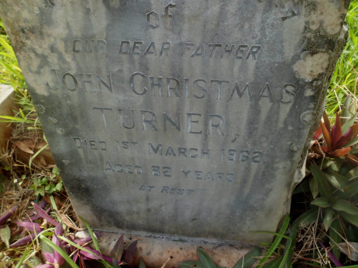 TURNER John Christmas -1962