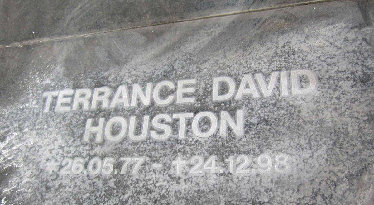 HOUSTON Terrance David 1977-1998