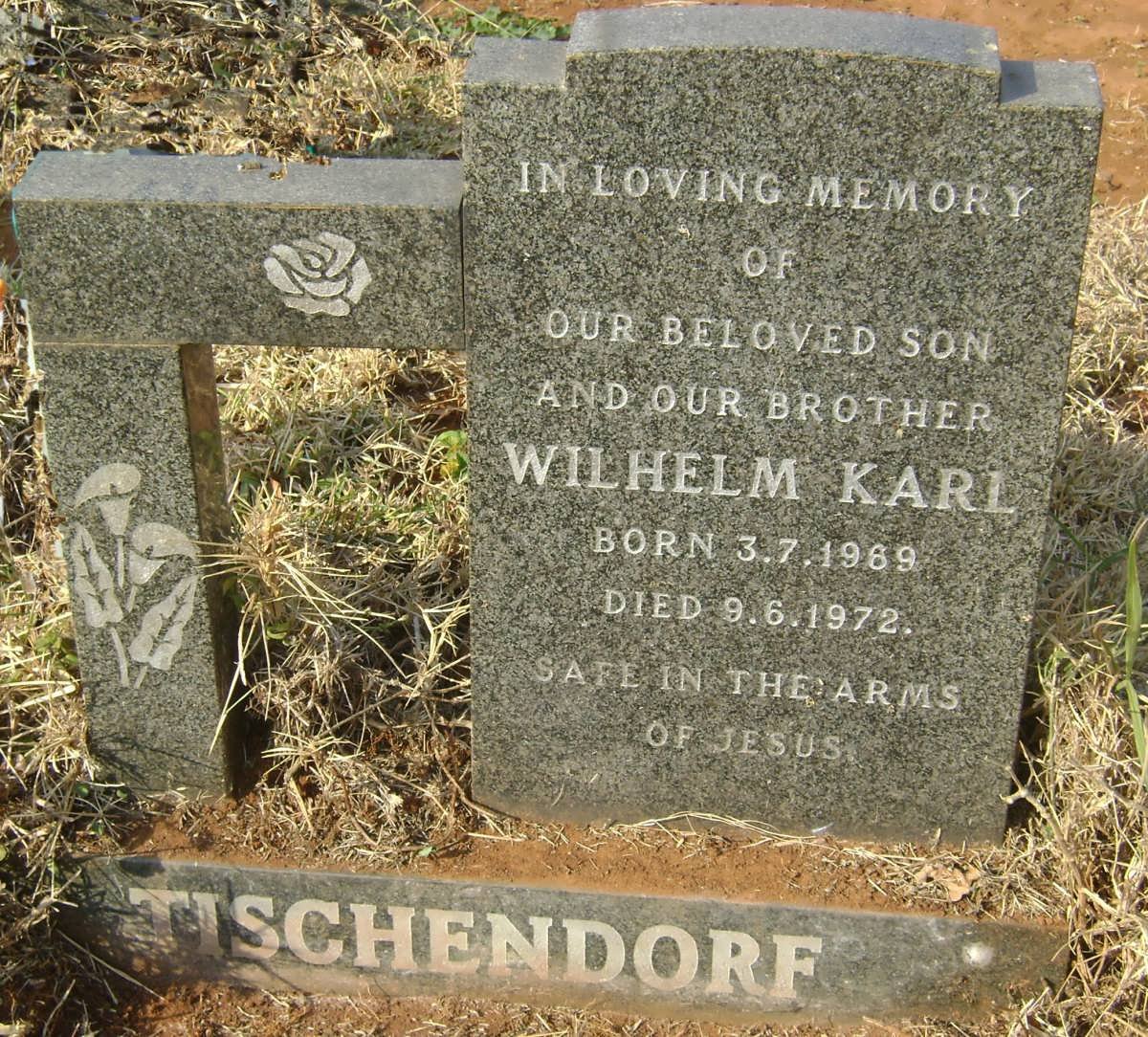 TISCHENDORF Wilhelm Karl 1969-1972