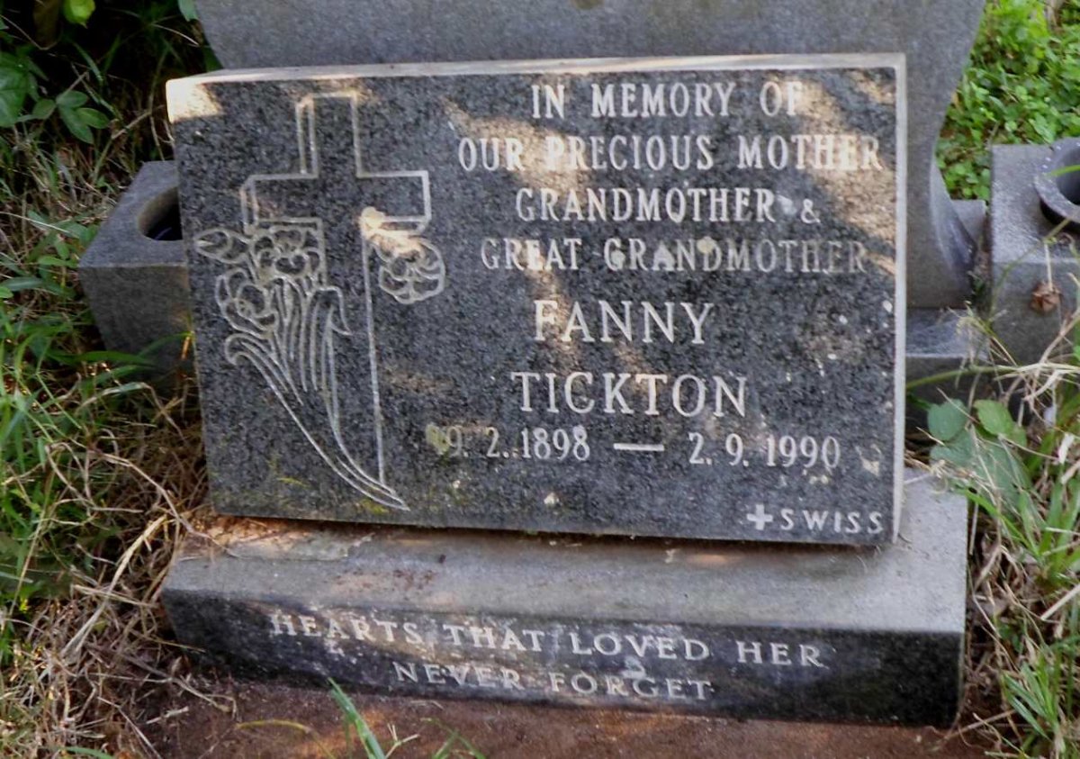 TICKTON Fanny 1898-1990