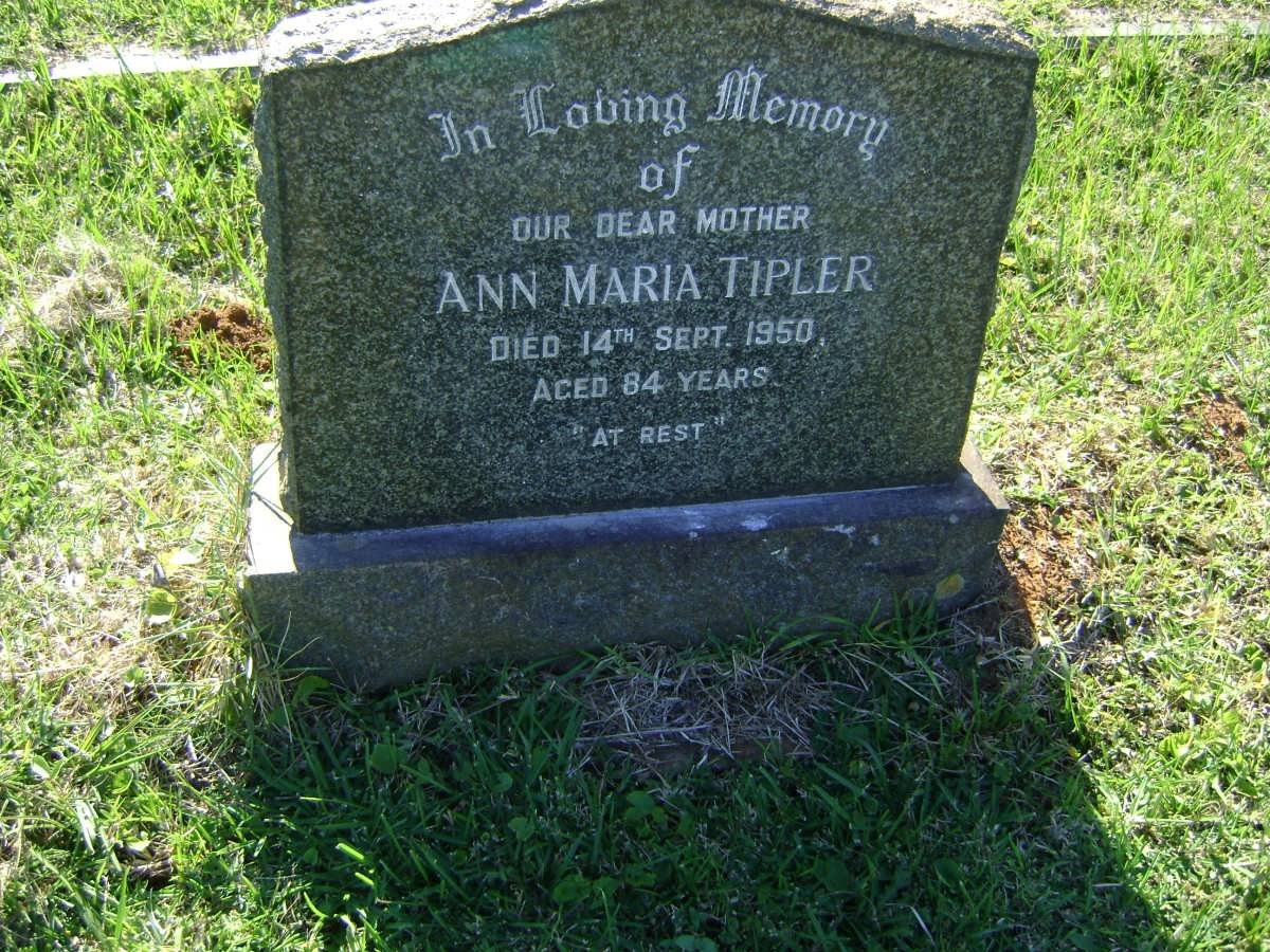 TIPLER Ann Maria -1950