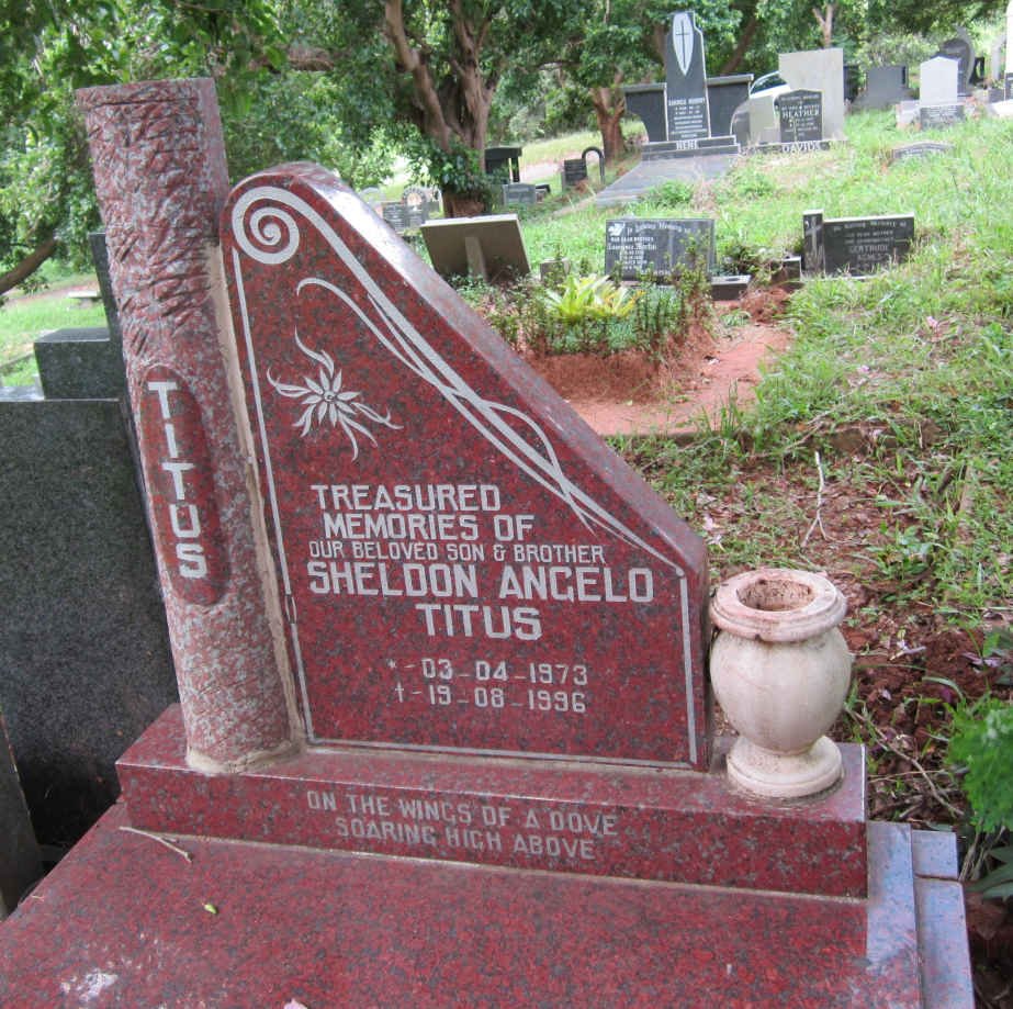 TITUS Sheldon Angelo 1973-1996