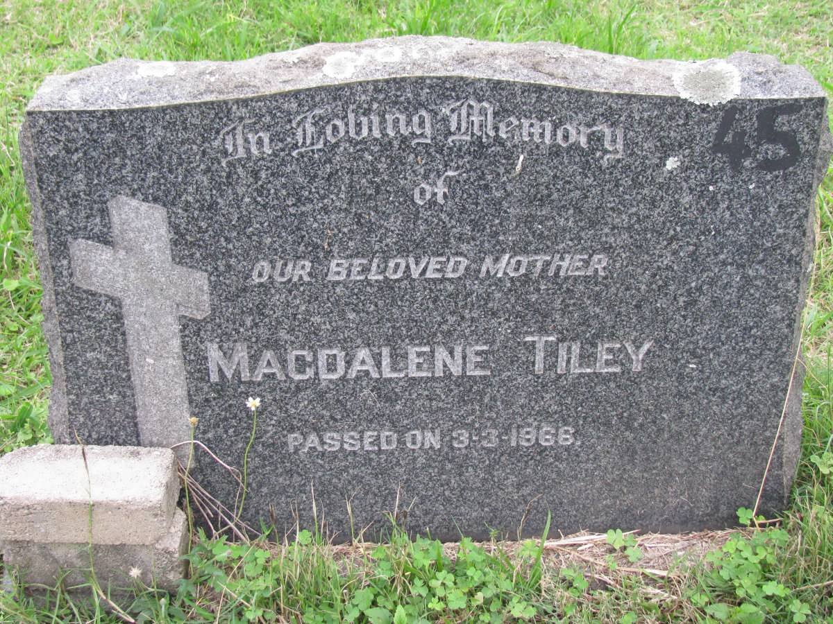 TILEY Magdalene -1966