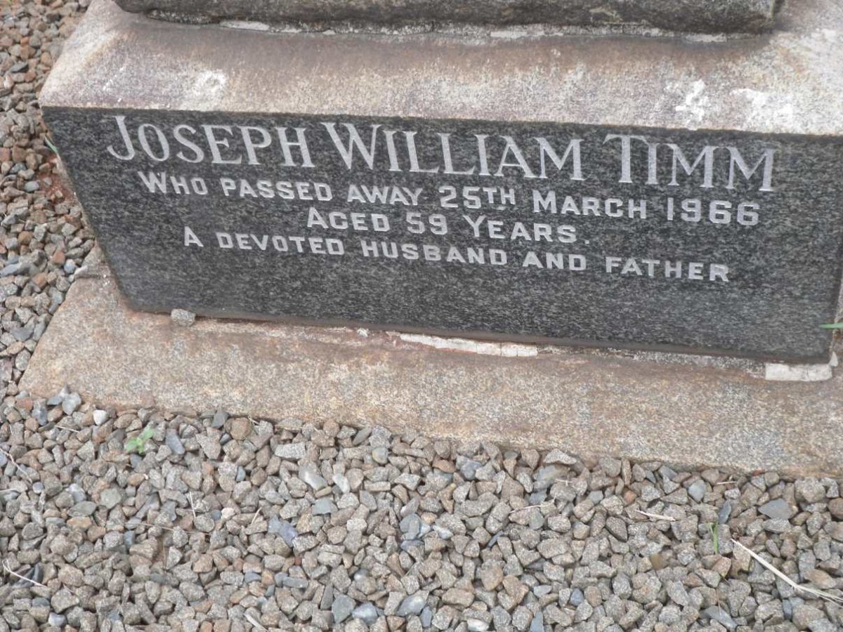 TIMM Joseph William -1966