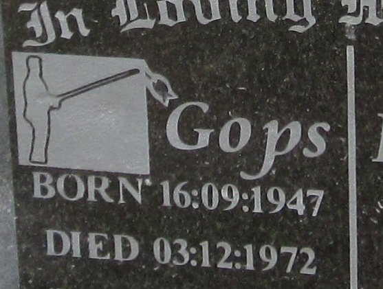 TIMOTHY Gops 1947-1972