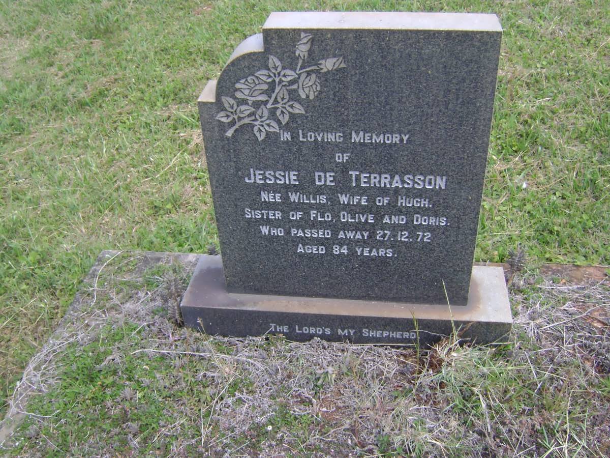 TERRASSON Jessie, de nee WILLIS -1972