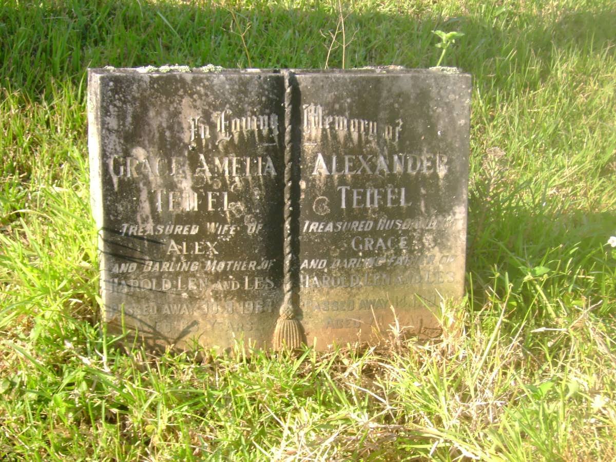 TEIFEL Alexander &amp; Grace Amelia -1964