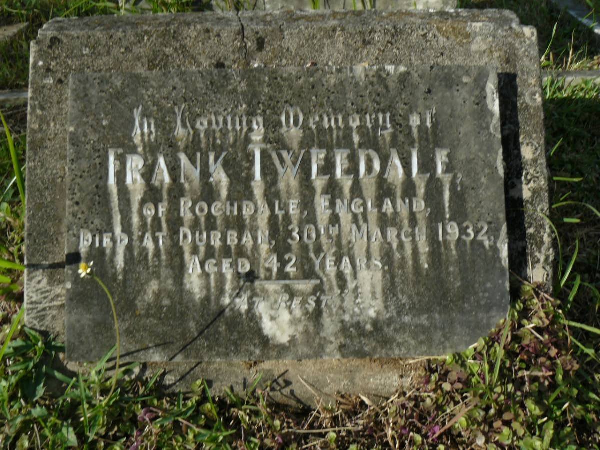 TWEEDALE Frank -1932
