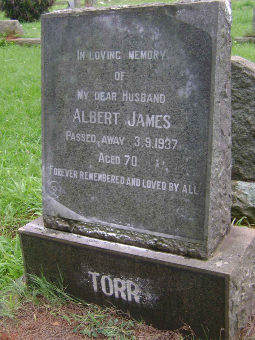 TORR Albert James -1937