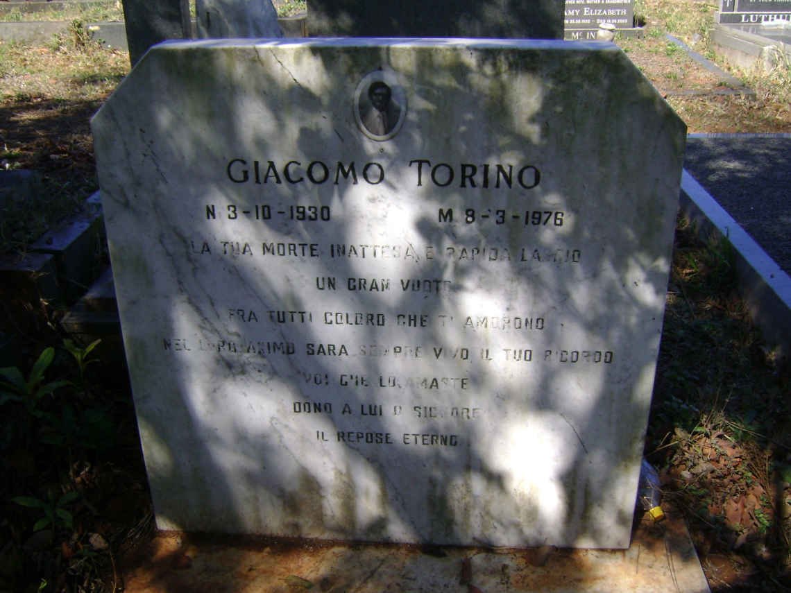 TORINO Giacomo 1930-1976