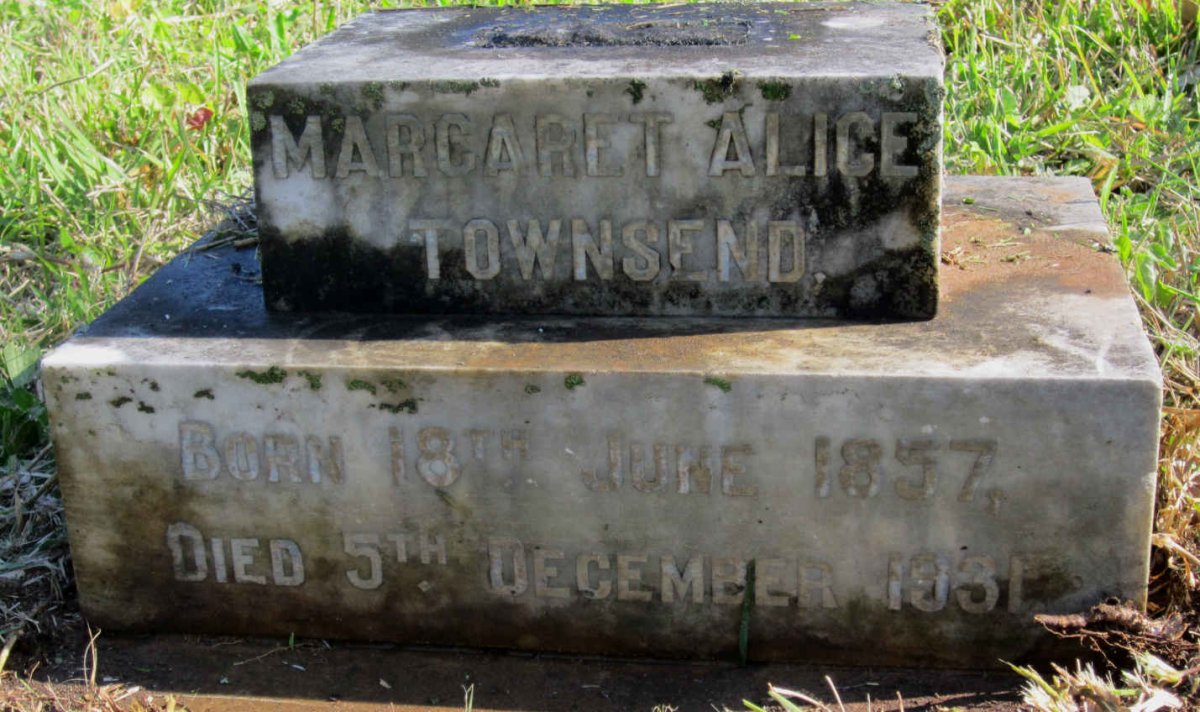 TOWNSEND Margaret Alice 1857-1931