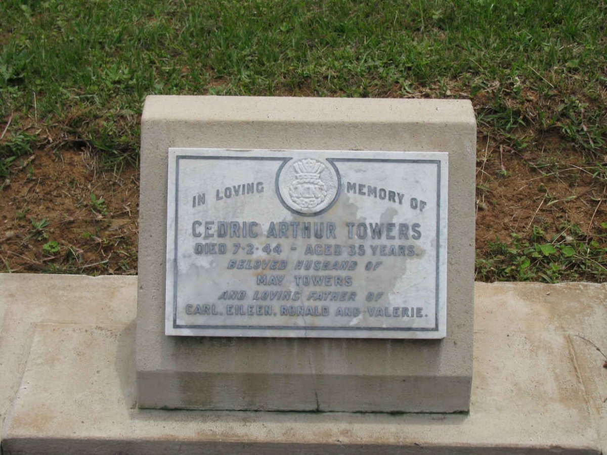 TOWERS Cedric Arthur -1944