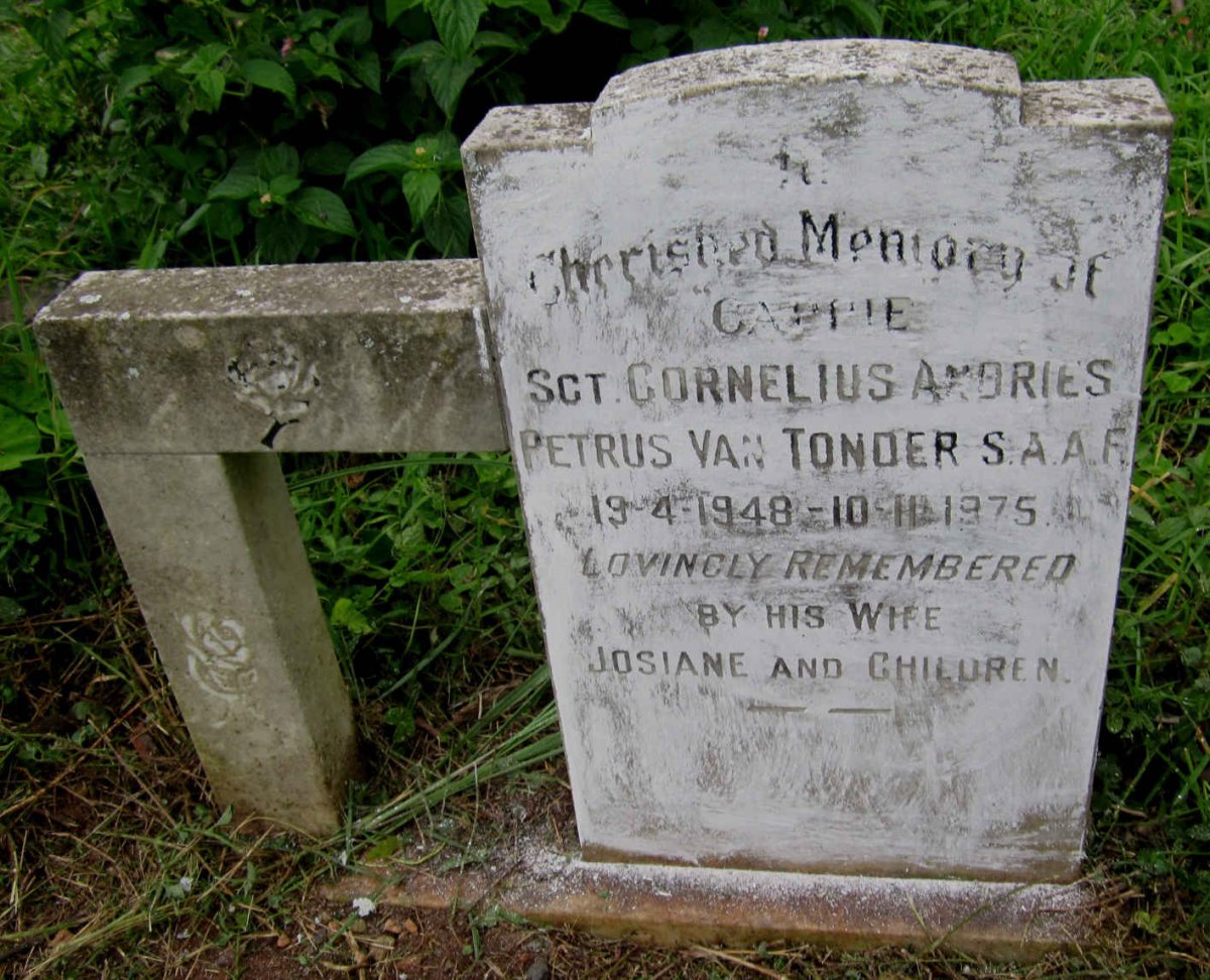 TONDER Cornelius Andries Petrus, van 1948-1975