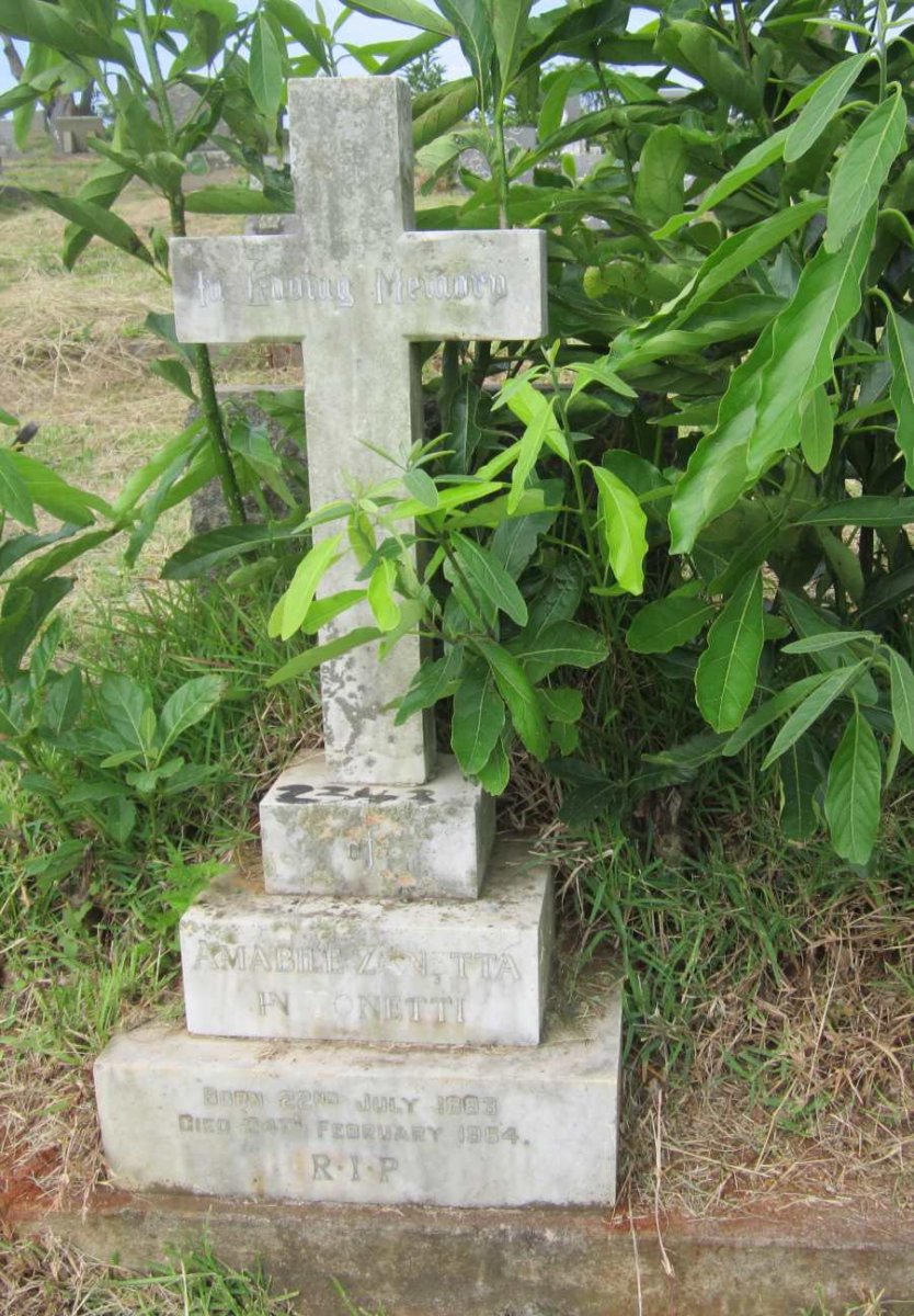 TONETTI Amabile Zanetta 1883-1964