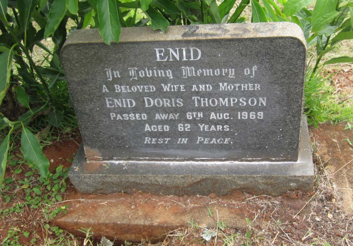 THOMPSON Enid Doris -1969